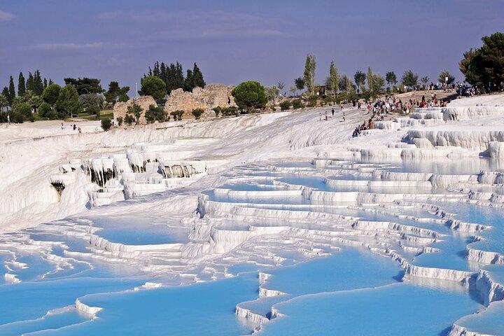 Pamukkale Hierapolis und Kleopatras Pool Tour mit Mittagessen ab Antalya