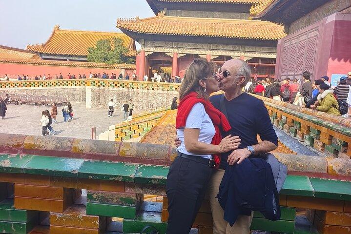 英語を話すドライバーとMut田yu長城＆紫禁城への乗り継ぎ旅行