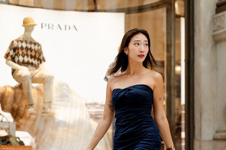 Privé professionele fotoshoot in de Duomo van Milaan