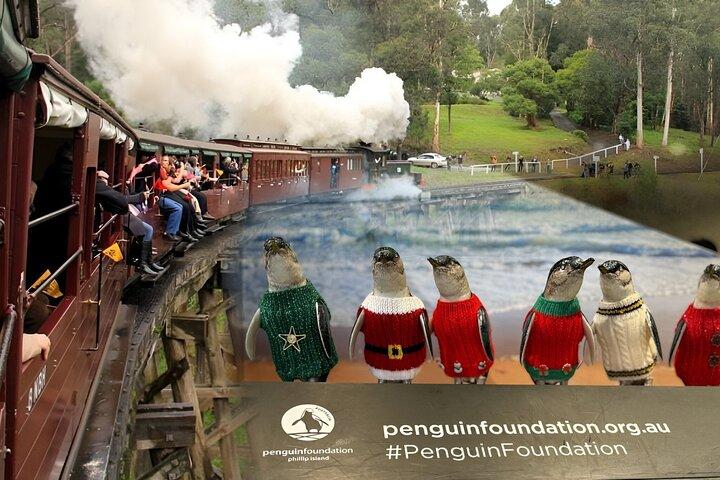Melbourne: Private Puffing Billy Train & Phillip Island Tours.