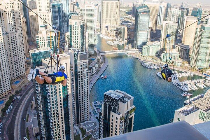 Dubai Ziplining Adventure Experience met foto's en video's