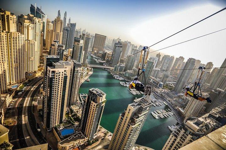 Dubai Ziplining Adventure Experience met foto's en video's