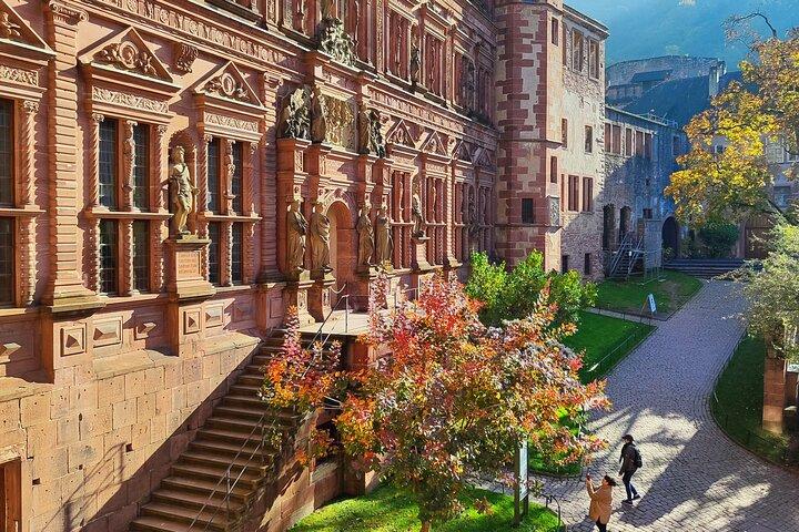 Castillo de Heidelberg y ciudad romántica