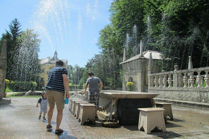 Tour salta fila delle fontane del castello di Hellbrunn Salisburgo