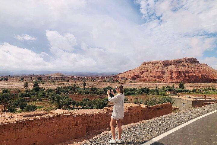 Viaggio privato a Ouarzazate e Ait ben haddou da Marrakech.