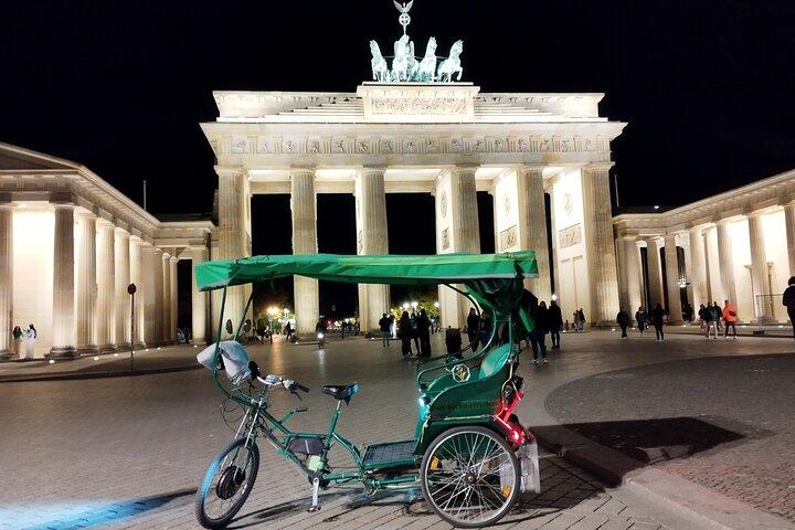 Berlin en soirée : Visite privée Rickshaw Golden Hour/City Lights