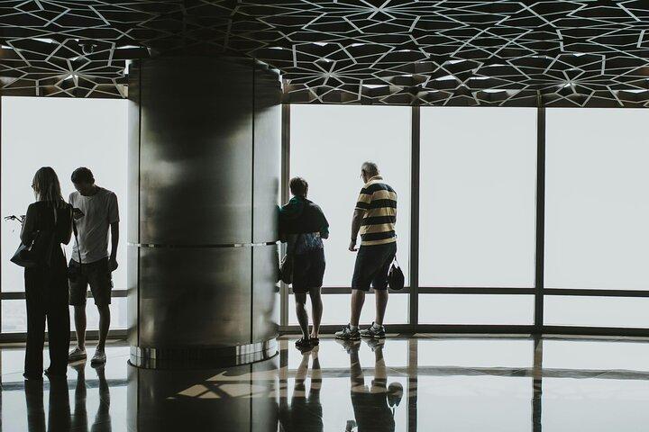 En la cima Burj Khalifa