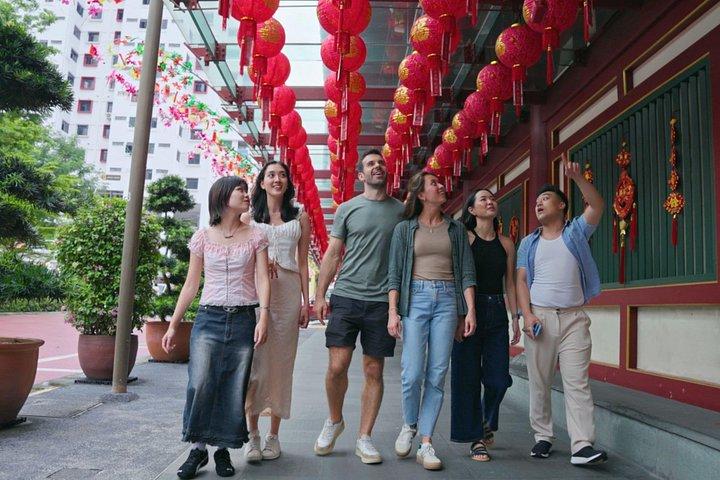 シンガポール：チャイナタウン・フード・ツアー（6つの試食付き）（セルフガイド・ハント）