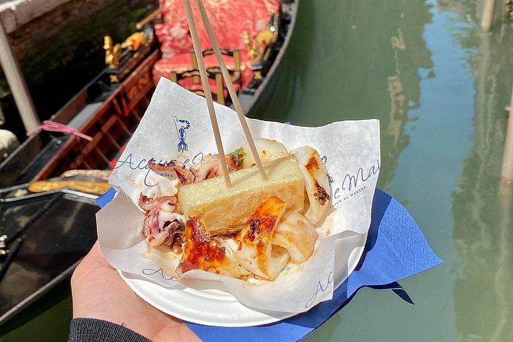 ベネチア伝統食のフードクロールとガイドツアー