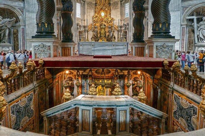 Bilhete de Entrada para Basílica de São Pedro e Túmulos Papais