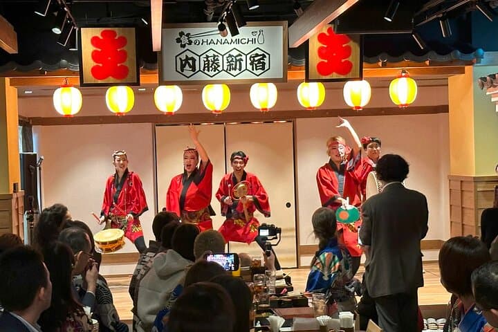 Bon Dance Izakaya in Shinjuku Tokyo