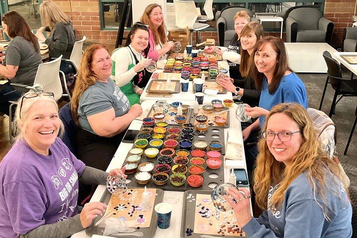 Mozaïek kunst lessen Dallas: Turkse lamp workshop