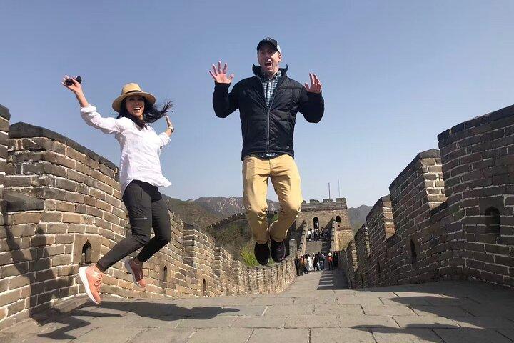 Visite privée de Beijing en escale: de l'aéroport PKX à la Grande Muraille de Mutianyu