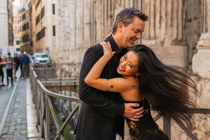 ローマ：家族、カップル、または一人での1時間のプライベート写真撮影