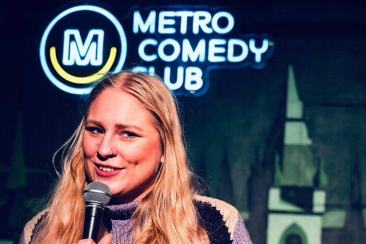 Prags berömda Stand Up Comedy Show på engelska