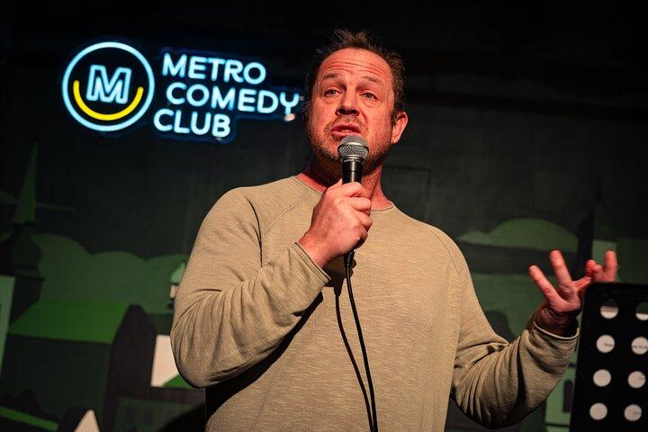 Prags berömda Stand Up Comedy Show på engelska