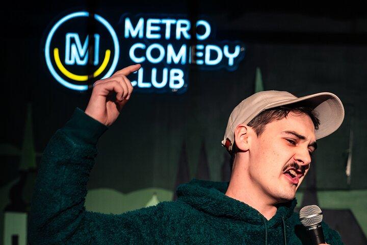 Prags berömda Stand Up Comedy Show på engelska