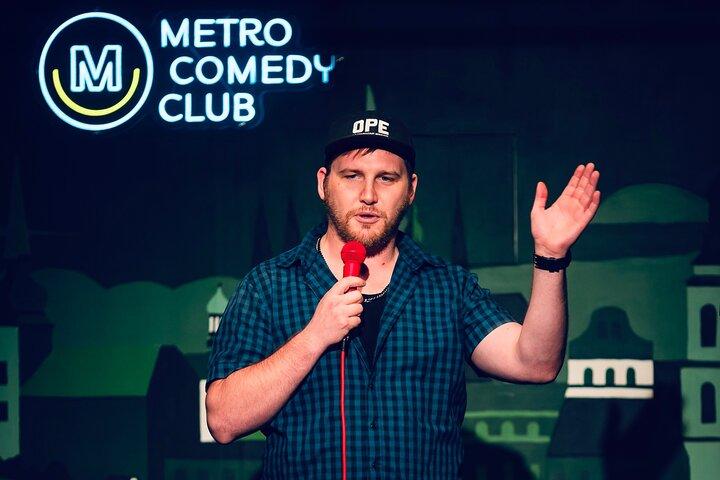 Prags berömda Stand Up Comedy Show på engelska