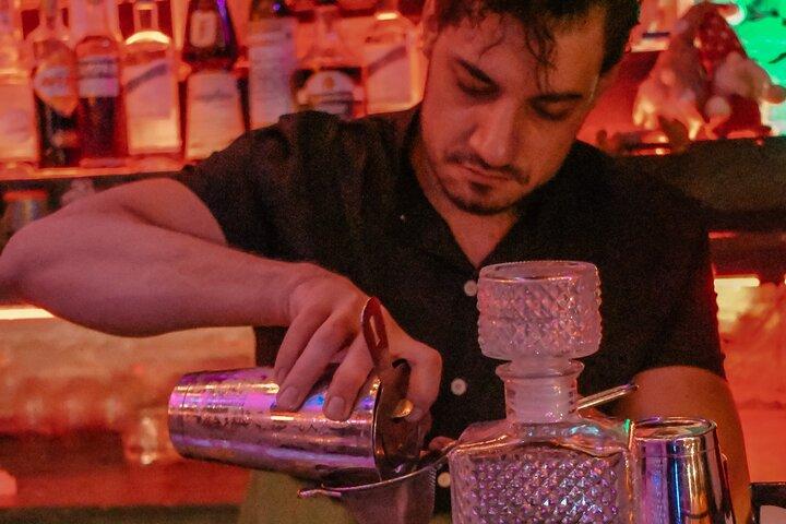 グアダラハラメキシコの土曜ナイトバークロール