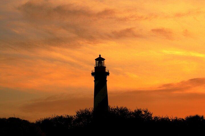 St Augustine au coucher du soleil Histoire Golf Cart Tour