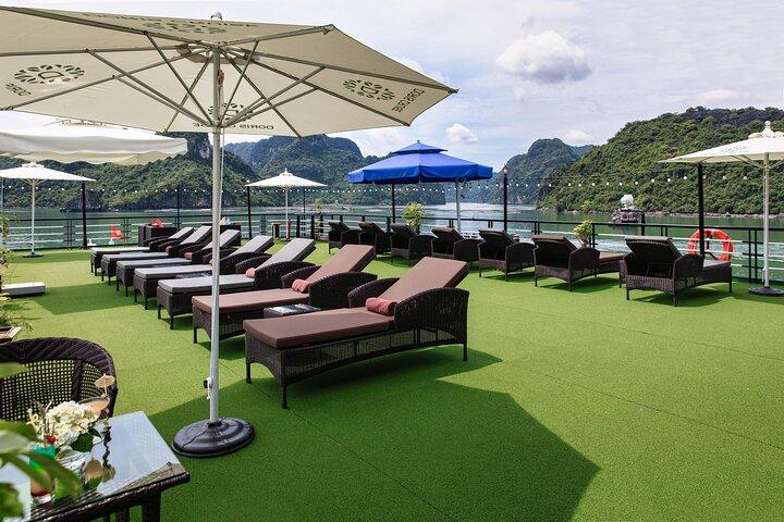 Doris Cruise Croisière 5 étoiles 2 jours pour visiter la baie d'Halong Lan Lan Bay balcon privé