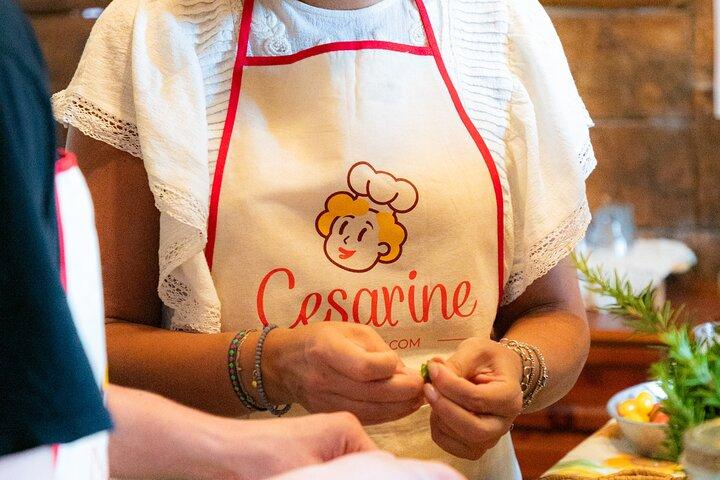 アレッツォ近郊トスカーナでパスタとティラミス料理教室