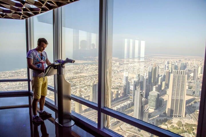 Burj Khalifa At The Top Level 124th and 125th Ticket