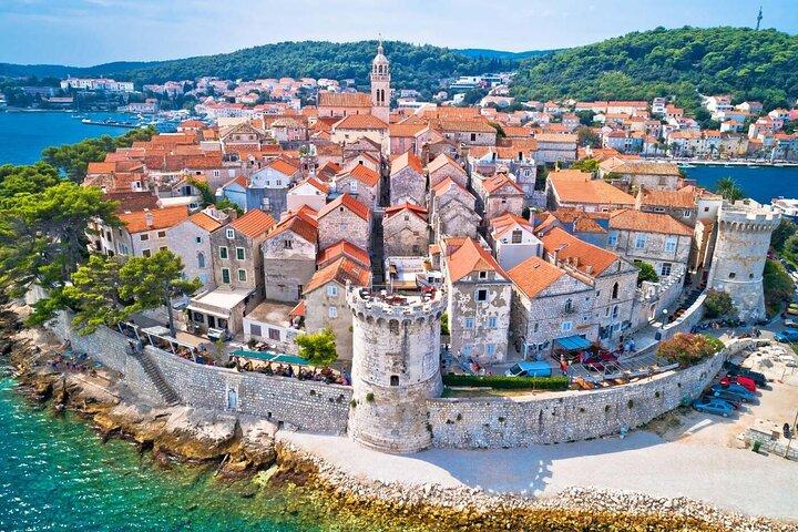 Soldato semplice Korčula & Ston: Incantesimi dell'isola, delizie di Pelješac & vino