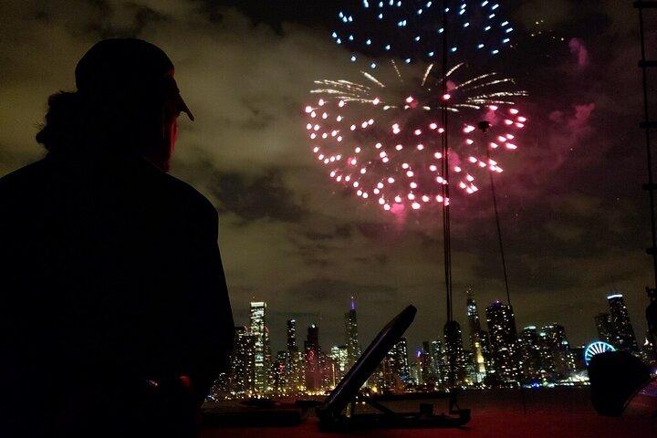 Chicago's Fireworks Show aboard Tall Ship Windy!