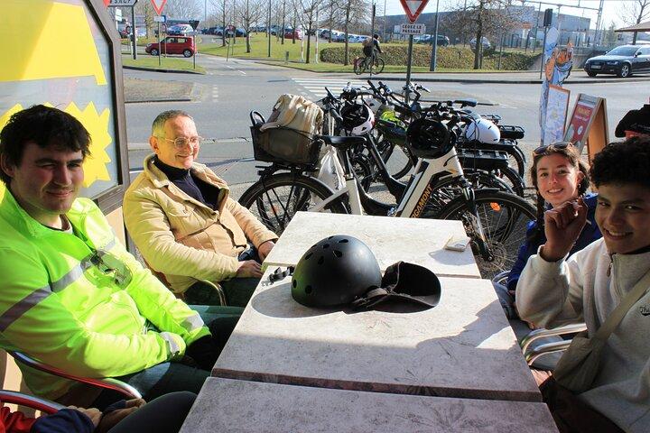 Tilbage til Omaha D-Day E-cykel og kirkegård privat tur