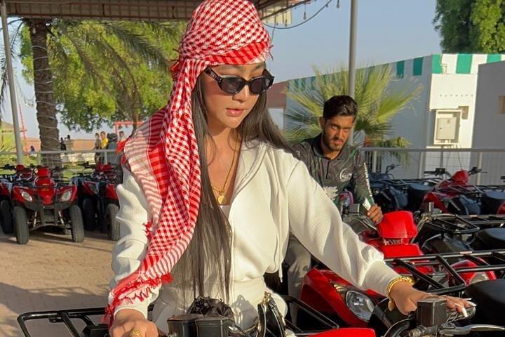 Dubai Desert Safari Red Sand-Dune Bashing-ATV und Bauchtanz