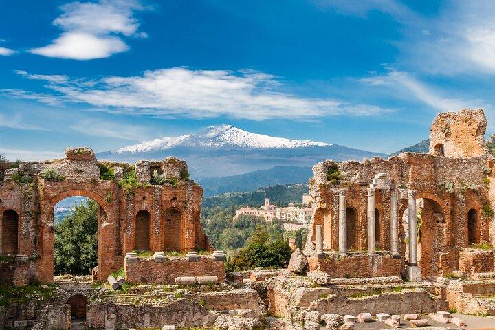 Sicilien Gems - Taormina Savoca Tour från Messina hamn