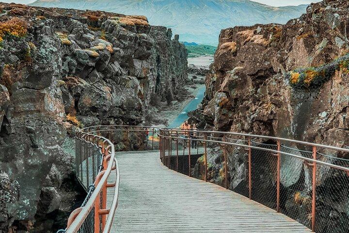 A partir de Reykjavik Cruise Terminal Golden Circle Tour w / Kerið Crater