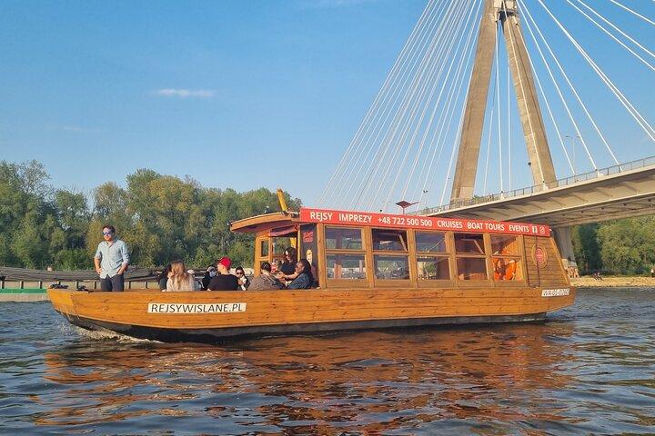 Warschauer Weichsel-Abendfahrt mit Begrüßungsgetränk