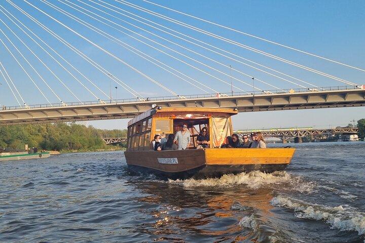 Warschauer Weichsel-Abendfahrt mit Begrüßungsgetränk