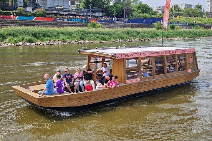 Warschauer Weichsel-Abendfahrt mit Begrüßungsgetränk