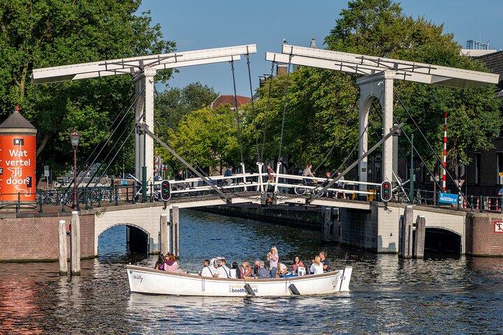 Crociera sul Canale Open Boat di Amsterdam con Guida Live