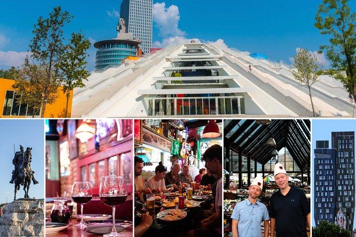 Meilleur de la nourriture locale et visite de la ville de Tirana - nourriture et boissons incluses