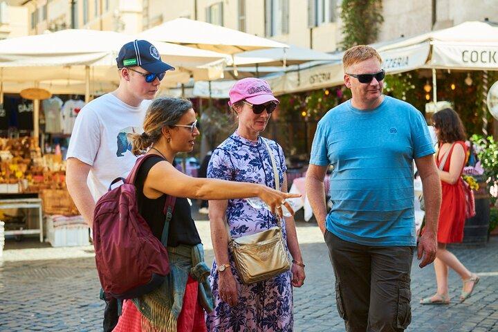 Roma: Campo de' Fiori, Trastevere e Ghetto Ebraico Tour Privato