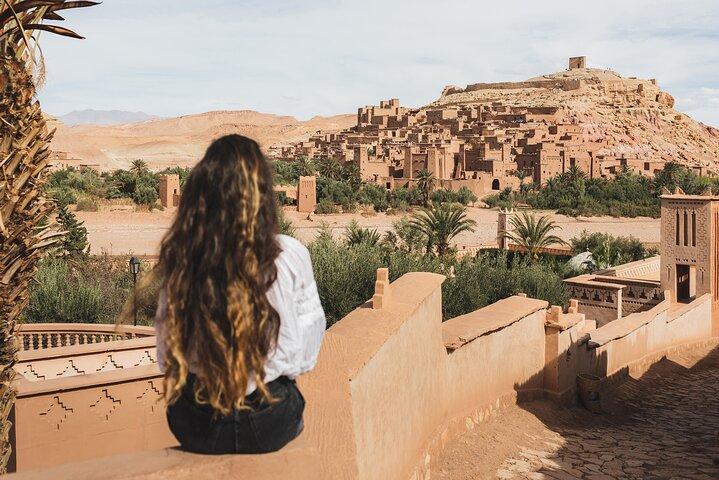 From Marrakech : 2 Day Zagora Desert Tour Camel & Luxury Camp