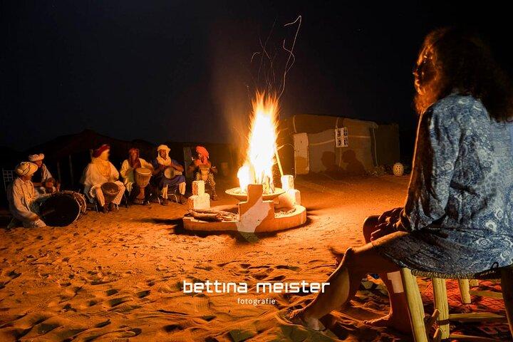 From Marrakech : 2 Day Zagora Desert Tour Camel & Luxury Camp