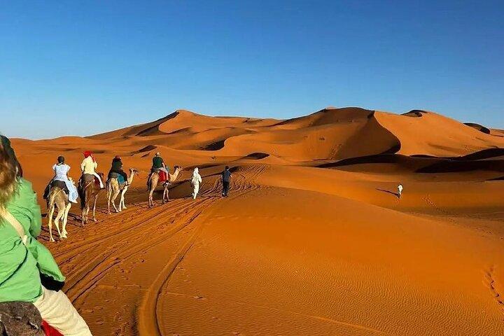 3 daagse excursie Marrakech naar Sahara woestijnduinen oase