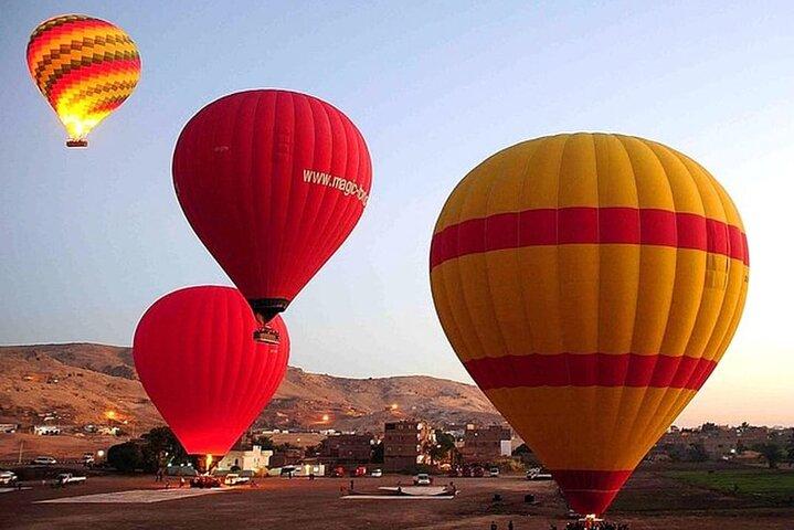 Luxury Hot Air Balloon Ride in Luxor with Transfers Included