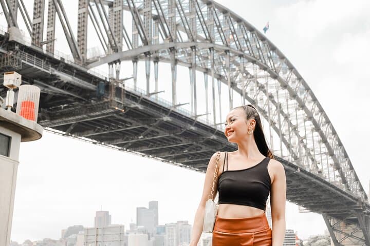 Professional photoshoot at The Rocks