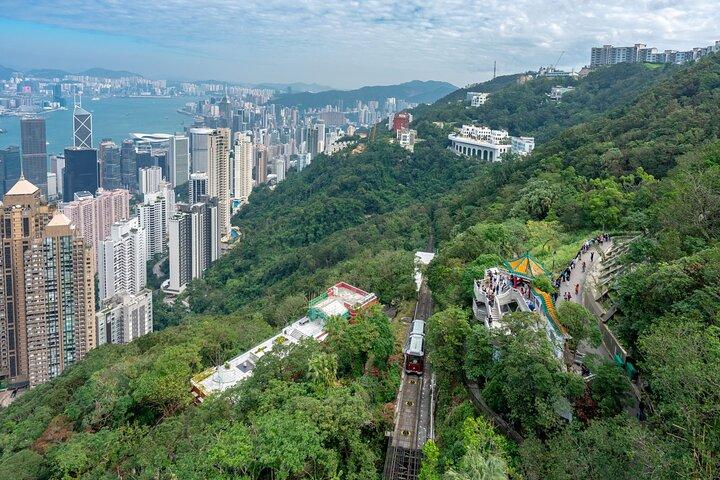香港のザ・ピークトラム＆スカイテラス428チケット