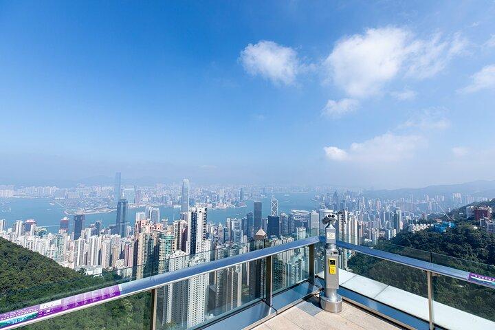 The Peak Tram Ticket mit Sky Terrace 428 Zugang Hongkong