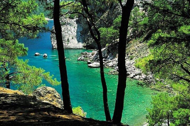 Porto Genoese Boat Trip & Mud Bath med frokost fra Antalya
