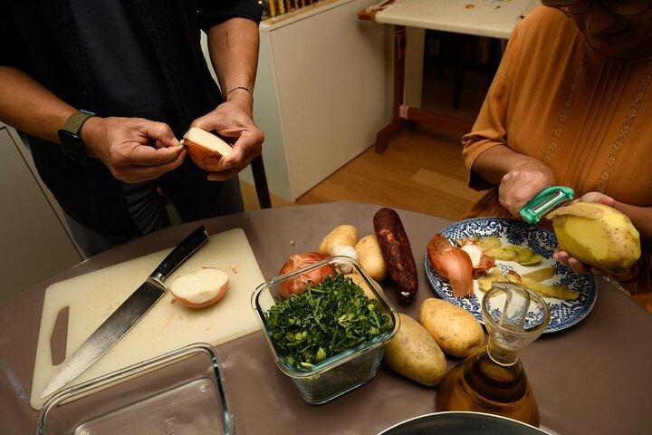 イサベルとリスボン中心部で本格ポルトガル料理教室