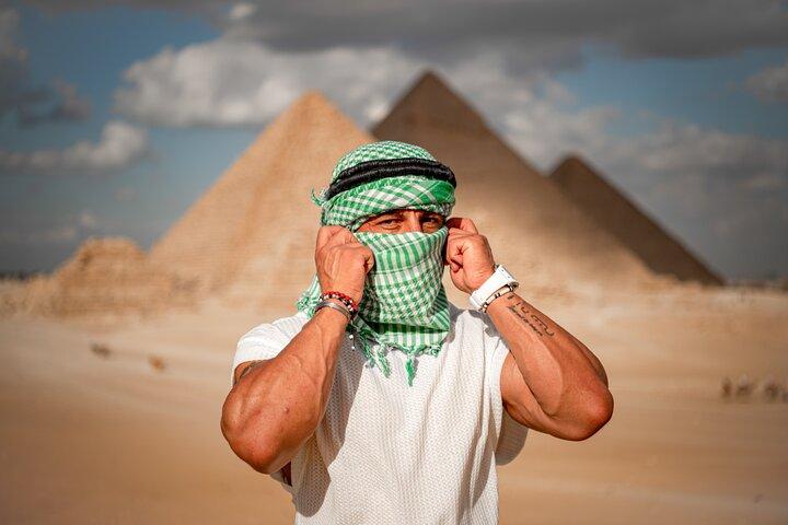 Giza pyramids tour & inside the pyramids & sphinx & camel ride