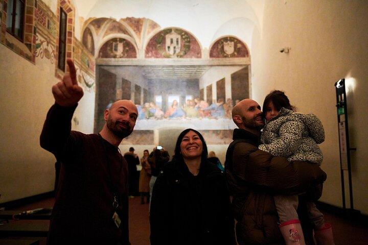 ミラノ: レオナルド・ダ・ヴィンチ絵画と最後の晩餐プライベートツアー